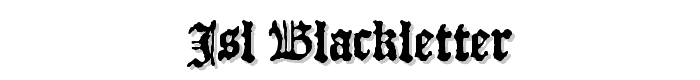 JSL Blackletter font